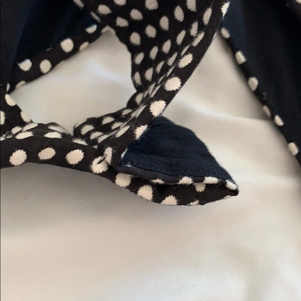 Black and whit dots dress